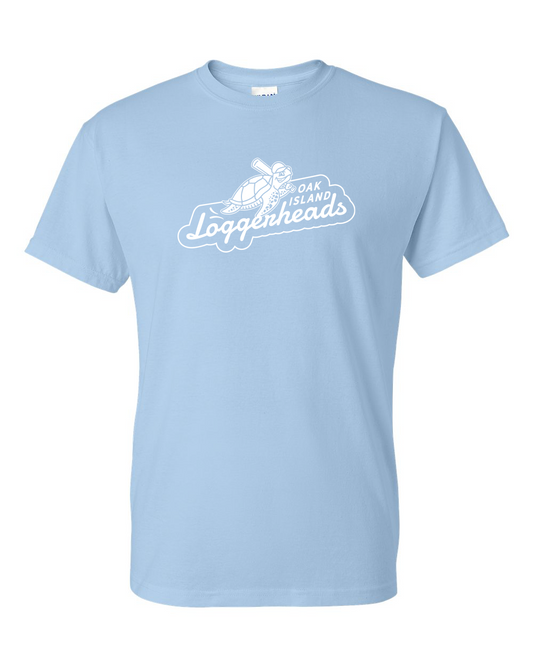 Loggerheads White Logo Unisex Short Sleeve T-Shirt (Click to see all available colors)