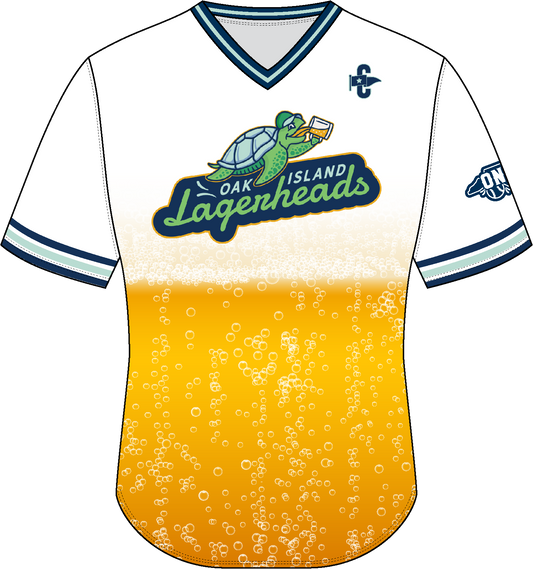 Fun V-Neck Loggerhead Game Jersey