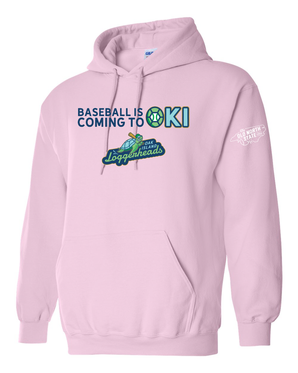 OKI Loggerheads "Coming to OKI" Unisex Heavyweight Hoodie (check out different color options)