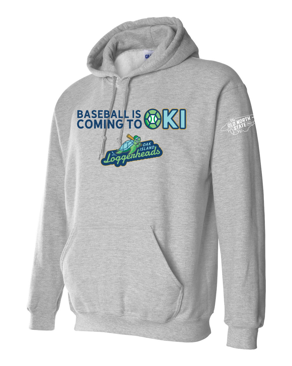 OKI Loggerheads "Coming to OKI" Unisex Heavyweight Hoodie (check out different color options)