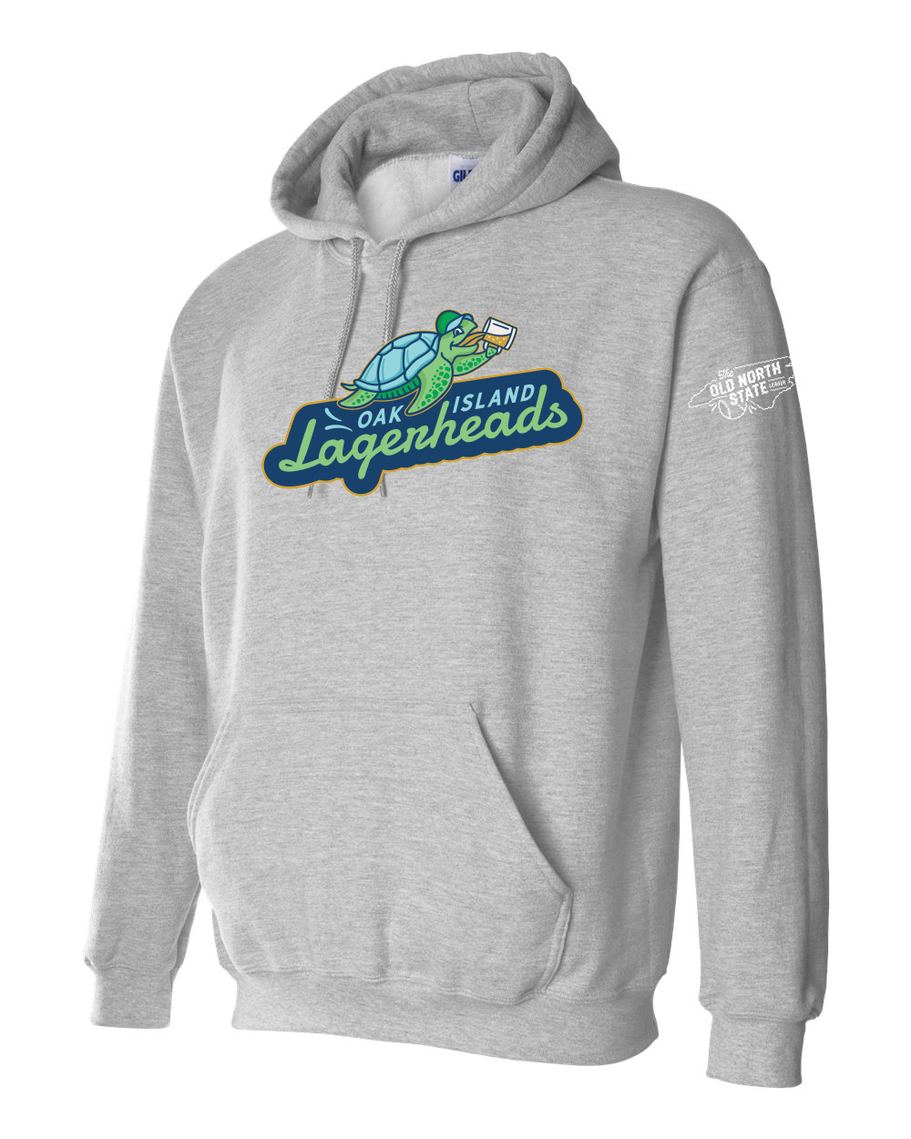 OKI Lagerheads "Beer" Unisex Heavyweight Hoodie (check out different color options)